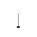 Luminaria de pie para exteriores BIOKO E27 IP65, gris, recubrimiento con polvo regulable