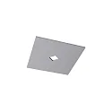 elemento acústico SILENTIUM (SMOOTH) 89.5CM angular, simétrico, gris claro