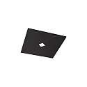 acoustical element SILENTIUM (SMOOTH) 89.5CM square, symmetrical, black