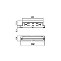 Brumberg Conector longitudinal trifásico