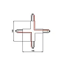 Brumberg Conector en X trifásico
