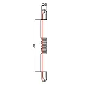 Brumberg Conector flexible trifásico