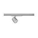 3-phase spot RETAIL ONE IP20, silver dimmable