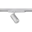 Proyector de raíl TRAXX MICRO redondo, giratorio, conmutable LED IP20, plata 