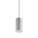 Luminaria colgante TRAXX MICRO redondo, conmutable LED IP20, plata 