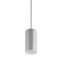 Luminaria colgante TRAXX MINI redondo, conmutable LED IP20, plata 
