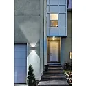 Luminaria de pared para exteriores Arriba-Abajo, ajustable IP54