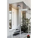 CMD Creative Metalldesign outdoor wall luminaire down, square GU10 IP65, anthracite