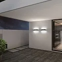 CMD Creative Metalldesign outdoor wall luminaire 25CM up / down, long IP65, anthracite