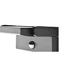 Luminaria de pared para exteriores CCT Switch, inclinable, con detector de movimiento IP54