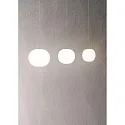 Casablanca pendant luminaire ACAI 16 1 flame E27 IP20, mat, opal white dimmable