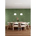 Luminaria colgante ACAI 26 de 2 llamas E27 IP20, mate, blanco opalino regulable