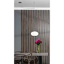 Casablanca Luminaria colgante AIH de 1 llama, pequeño G9 IP20, aluminio cepillado, brillante, blanco regulable