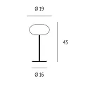 Casablanca Table lamp AIH, G9, IP20, white matt