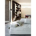Casablanca Luminaria de pedestal CLAVIO redondo, con interruptor E27 IP20, antracita, recubrimiento con polvo 