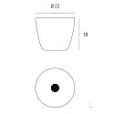 Casablanca Luminaria de techo MARA regulable E27 IP20, aluminio cepillado, ópalo, blanco mate regulable