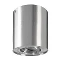 Deko-Light Luminaria de techo BENGALA ROUND cilíndrico, ajustable GU10 IP20, plata cepillado regulable