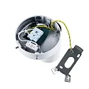 Deko-Light Luminaria para leer CAN TILT ROUND redondo, con interruptor, giro cardánico GU10 IP20, blanco 