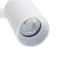 Deko-Light Luminaria para leer CAN TILT ROUND redondo, con interruptor, giro cardánico GU10 IP20, blanco 