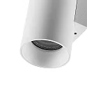 Deko-Light Luminaria de pared CAN UP OR DOWN de 1 llama, rígido GU10 IP20, blanco