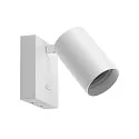 Luminaria para leer CAN TILT SQUARE BASE MIX'N MATCH 1/3 angular, con interruptor, sin pantalla, giro cardánico GU10 IP20
