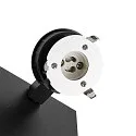 Deko-Light reading lamp CAN TILT SQUARE BASE MIX'N MATCH 1/3 square, with switch, without shade, cardanic swivelling GU10 IP20, black 