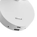 Luminaria para leer CAN TILT ROUND USB BASE MIX'N MATCH 1/3 redondo, con interruptor, sin pantalla, con función de carga USB