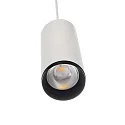 Deko-Light Luminaria colgante LUCEA 20 IP20, transparente, blanco tráfico regulable