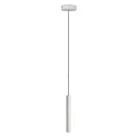 Luminaria colgante SLIM DIM de 1 llama, cilíndrico, UGR < 19 IP20, blanco tráfico regulable