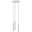 Luminaria colgante SLIM DIM de 3 llamas, redondo, UGR < 19 IP20, blanco tráfico regulable