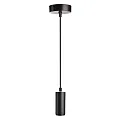 Luminaria colgante LUCEA DIM IP20, negro intenso regulable