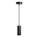 Luminaria colgante LUCEA DTW Dim-To-Warm IP20, negro intenso regulable