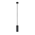Deko-Light Luminaria colgante CAN 150 abajo, cilíndrico, directa GU10 IP20, negro