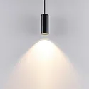 Deko-Light Luminaria colgante CAN 150 abajo, cilíndrico, directa GU10 IP20, negro