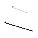 Luminaria colgante OFFICE THREE STANDARD UP AND DOWN controlable por DALI, directo / indirecto IP20, mate
