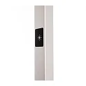 Deko-Light Luminaria de pedestal OFFICE ONE para estación de trabajo VDU IP20, satinado, blanco regulable