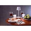 Deko-Light battery table lamp CANIS CCT Switch, with touch dimmer, without charger IP65, mat, traffic white dimmable