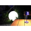 Deko-Light battery table lamp CANIS MINI CCT Switch, with touch dimmer, without charger IP65, mat, cobalt blue dimmable