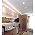 Deko-Light Luminaria de techo BENGALA ROUND cilíndrico, ajustable GU10 IP20, blanco regulable