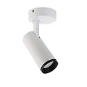 Luminaria de techo LUCEA TILT 10 CCT Switch, ajustable IP20, transparente, blanco tráfico regulable