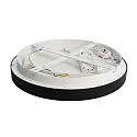 Deko-Light Luminaria de pared y techo MEROPE 40 IP20, negro