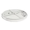 Luminaria de pared y techo MEROPE 80 IP20, blanco
