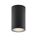 Deko-Light downlight CAN BATH cylindrical, rigid GU10 IP44, black