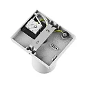 Deko-Light ceiling luminaire CAN TILT SQUARE 11CM 1 flame, square, cardanic swivelling GU10 IP20, white