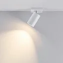 Deko-Light ceiling luminaire CAN TILT SQUARE 11CM 1 flame, square, cardanic swivelling GU10 IP20, white