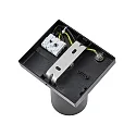Deko-Light ceiling luminaire CAN TILT SQUARE 11CM 1 flame, square, cardanic swivelling GU10 IP20, black