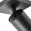 Deko-Light ceiling luminaire CAN TILT SQUARE 11CM 1 flame, square, cardanic swivelling GU10 IP20, black