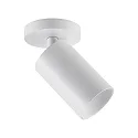 Deko-Light Luminaria de techo CAN TILT ROUND Ø 8CM de 1 llama, redondo, giro cardánico GU10 IP20, blanco