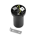 Deko-Light Luminaria de techo CAN TILT ROUND Ø 8CM de 1 llama, redondo, giro cardánico GU10 IP20, negro