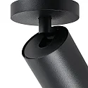 Deko-Light Luminaria de techo CAN TILT ROUND Ø 8CM de 1 llama, redondo, giro cardánico GU10 IP20, negro